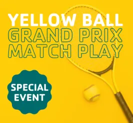 Yellow Ball Grand Prix Match Play at Ogden YMCA and Valley Tennis Center. 