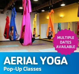 Aerial Yoga Pop-Up Classes