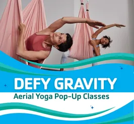 Aerial Yoga Pop-Up Classes at the Appleton YMCA