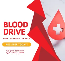 Blood Drive at the Heart of the Valley YMCA