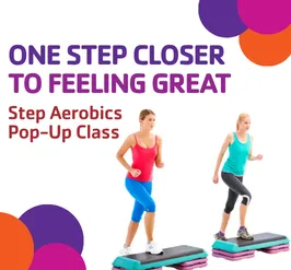 Step Aerobics Pop-Up Class at the Appleton YMCA