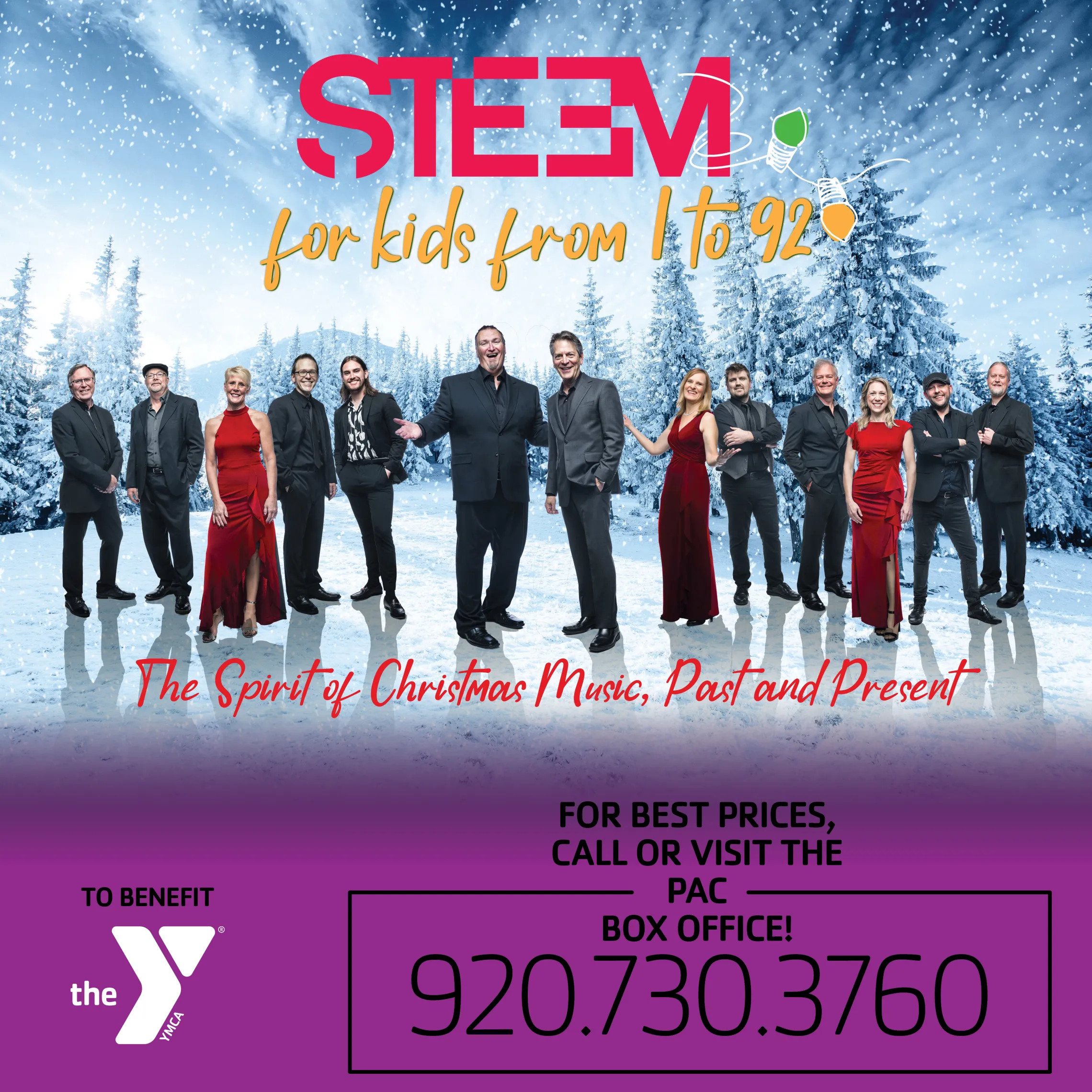 "For Kids from 1 to 92" at Fox Cities PAC to benefit The YMCA