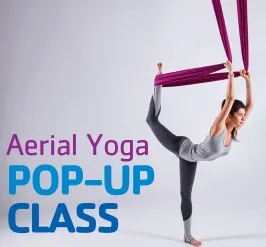 Aerial Yoga Pop-up Class at the Appleton YMCA!