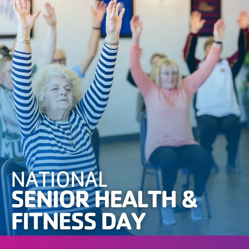 SENIOR HEALTH AND FITNESS DAY AT THE Y!