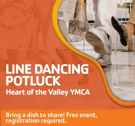 Line Dancing Potluck at the Y