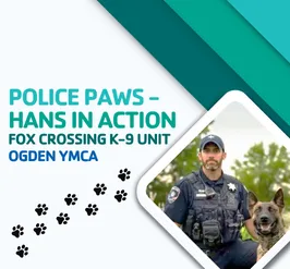 Police Paws at Ogden YMCA