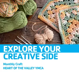 Monthly Craft at Heart of the Valley YMCA