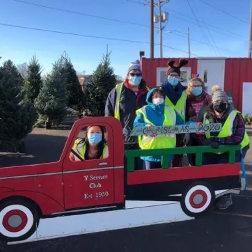 Appleton YMCA Y Service Club Tree Lot