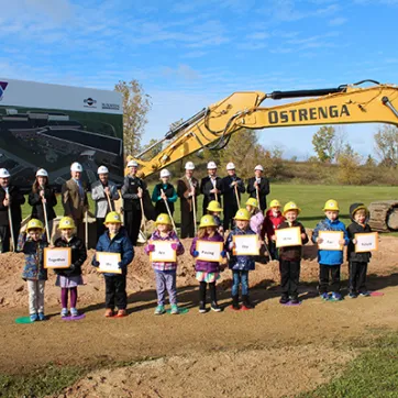 Groundbreaking of Fox West YMCA Child Care Expansion