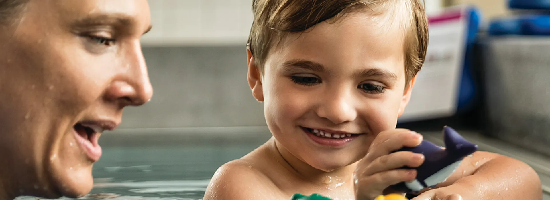 Learn about swim lessons for ages 3-5 years at YMCA of the Fox Cities